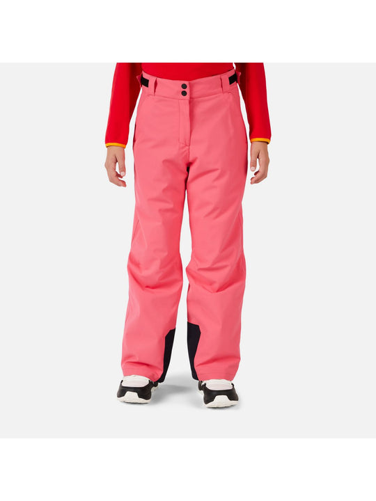 Spodnie narciarskie dziecięce ROSSIGNOL Girl Insulated Ski Pant różowe

