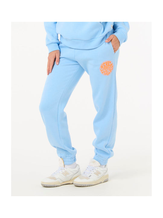 Spodnie dresowe damskie RIP CURL Icons Of Surf Track Pant niebieskie
