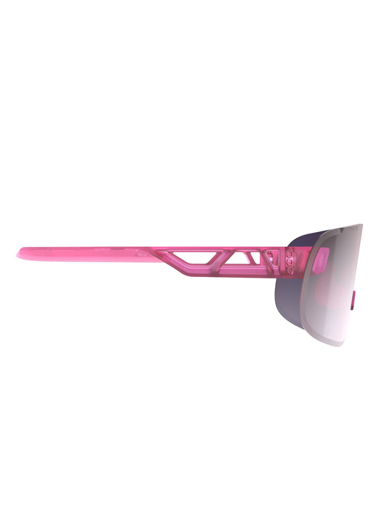 Okulary rowerowe POC Elicit różowy | Clarity Road Violet/Silver Mirror cat 3
