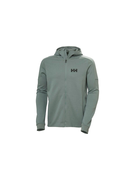 Bluza żeglarska HELLY HANSEN HP TECH SWEAT FZ HOO szara - Adventure Sports
