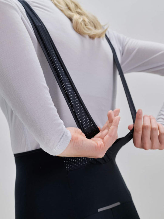 Spodnie rowerowe damskie POC W'S Cadence Thermal Lite Bib Tights czarny
