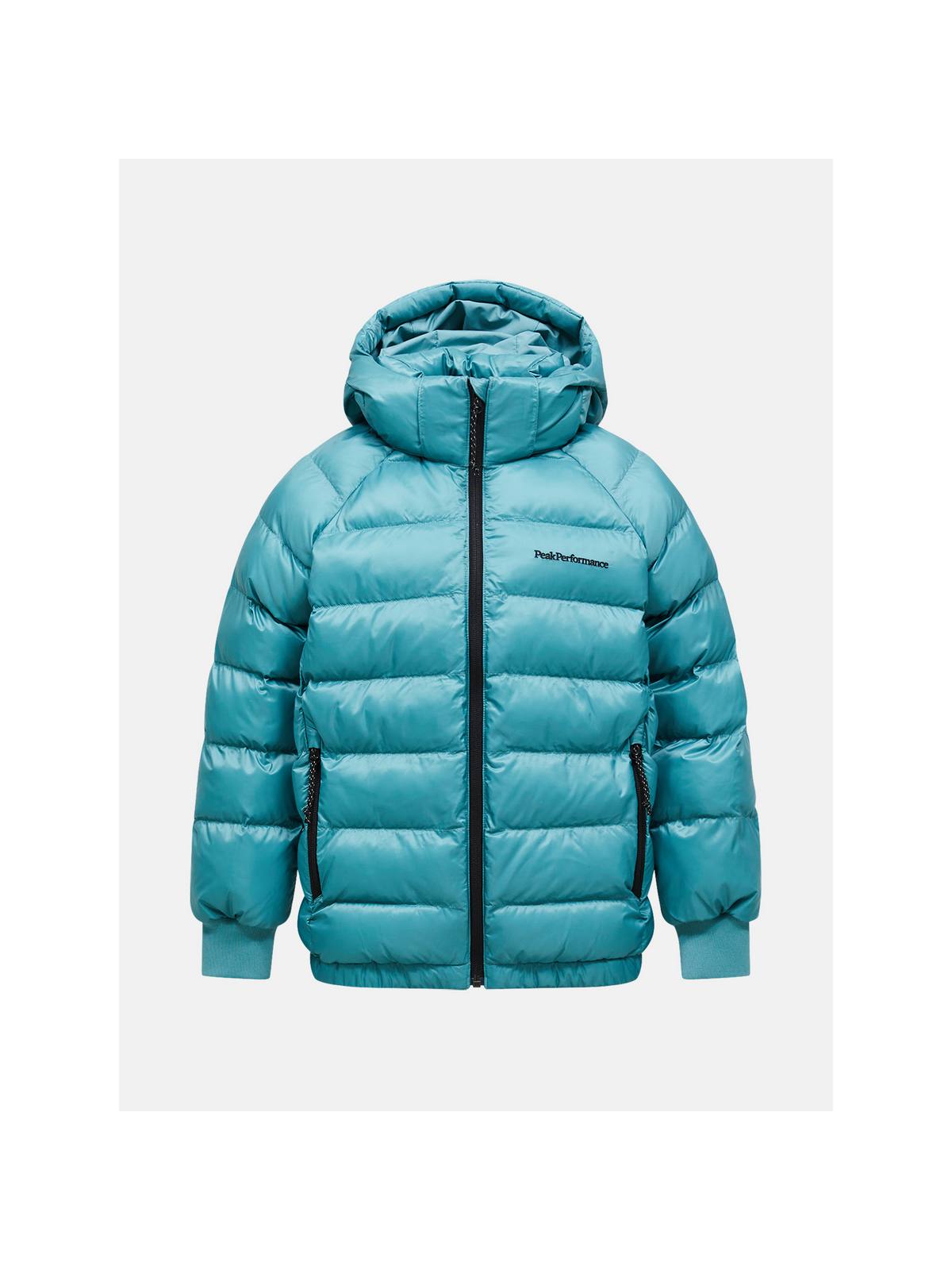 Kurtka PEAK PERFORMANCE Jr Tomic Insulated Hood Jacket niebieski