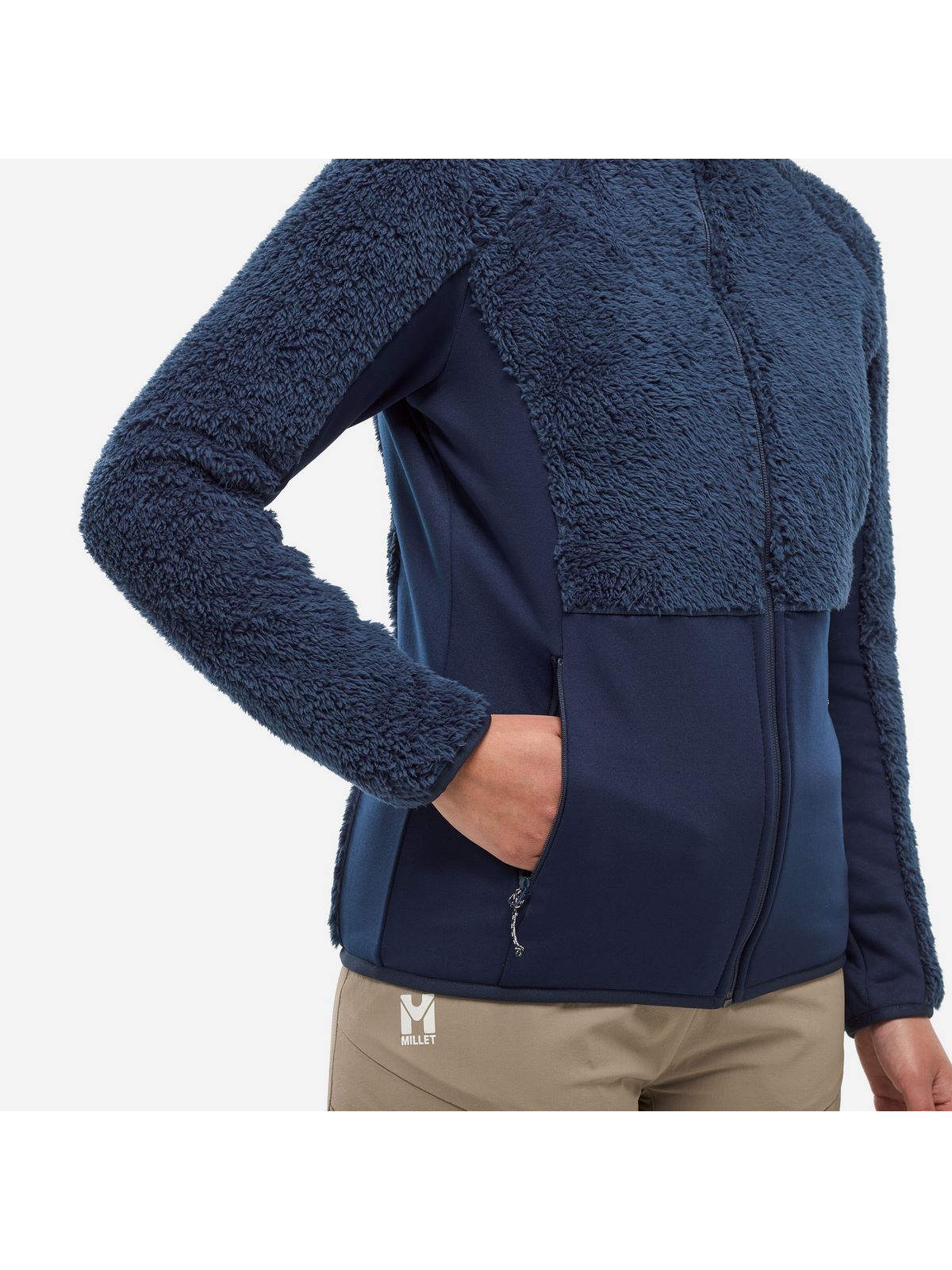 Polar MILLET W CHAMONIX HIGHLOFT HOODIEW niebieski