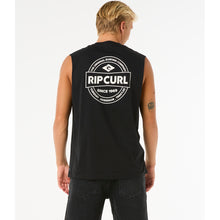Koszulka RIP CURL Stapler Muscle czarny

