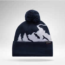 Czapka juniorska ROSSIGNOL Jr Graphic Pompom Beanie niebieska
