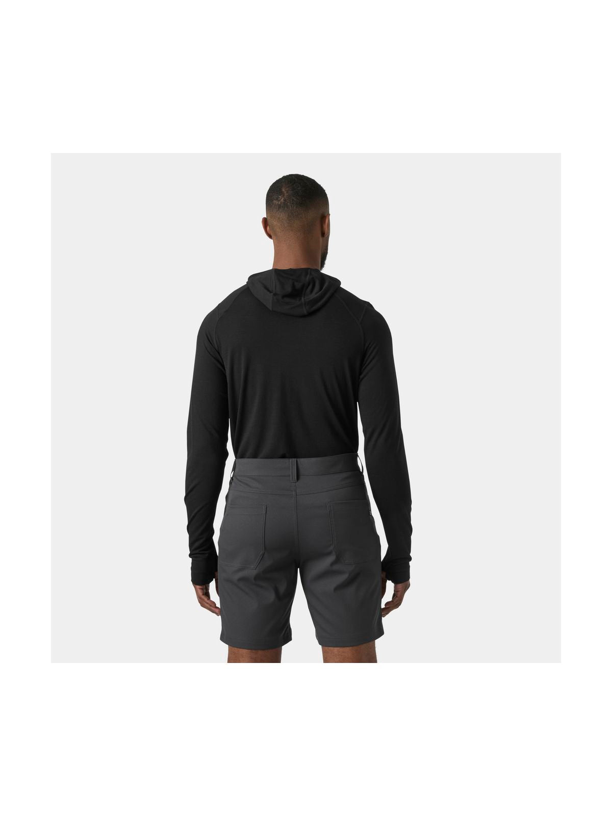 Bielizna termiczna męska HELLY HANSEN HH DURAWOOL GUIDE HOODIE czarna