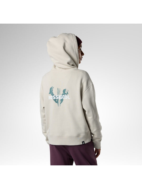 Bluza damska ROSSIGNOL W Waterfall Relax Hoodie szara
