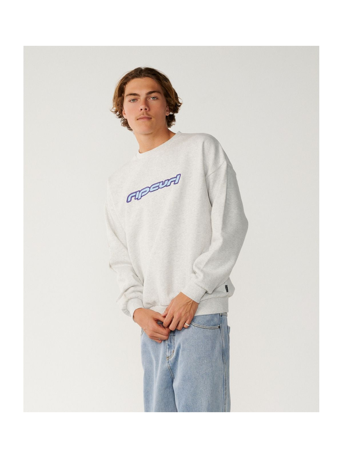 Bluza męska RIP CURL Archive Crew szara