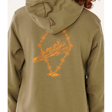 Bluza chłopięca RIP CURL Eternal Shred Art Hood-Boy zielona
