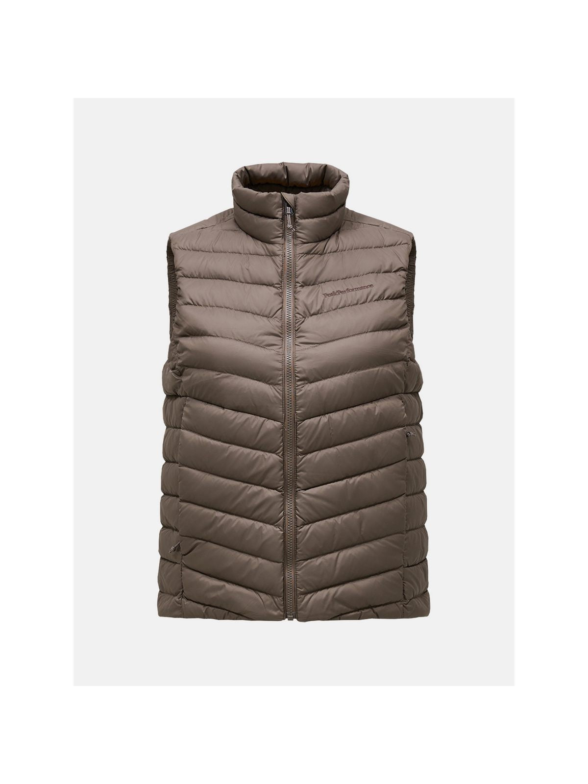 Kamizelka damska PEAK PERFORMANCE Frost Down Vest brązowa