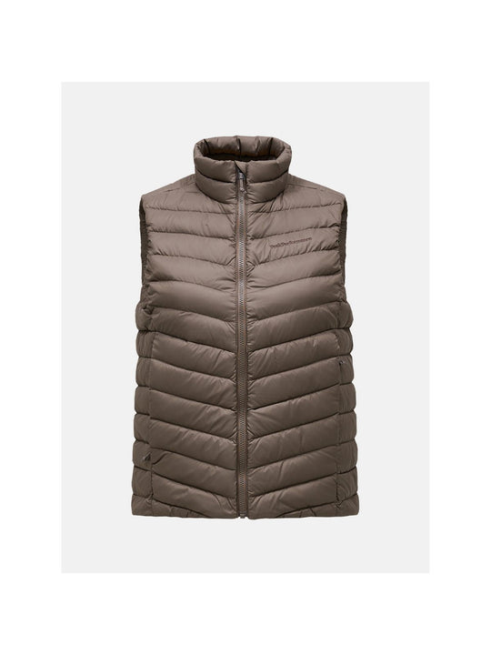 Kamizelka damska PEAK PERFORMANCE Frost Down Vest brązowa
