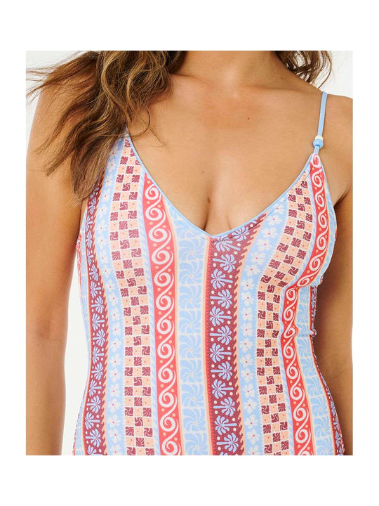 Kostium damski RIP CURL Coastal Instinct Cheeky 1Pc multikolor
