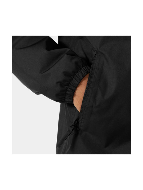 Kurtka outdoorowa dziecięca HELLY HANSEN JR VANCOUVER FLEECE INS JACKET czarna
