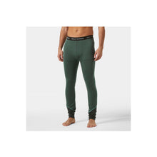 Legginsy męskie HELLY HANSEN Lifa Merino Midweight Pant kolor zielony
