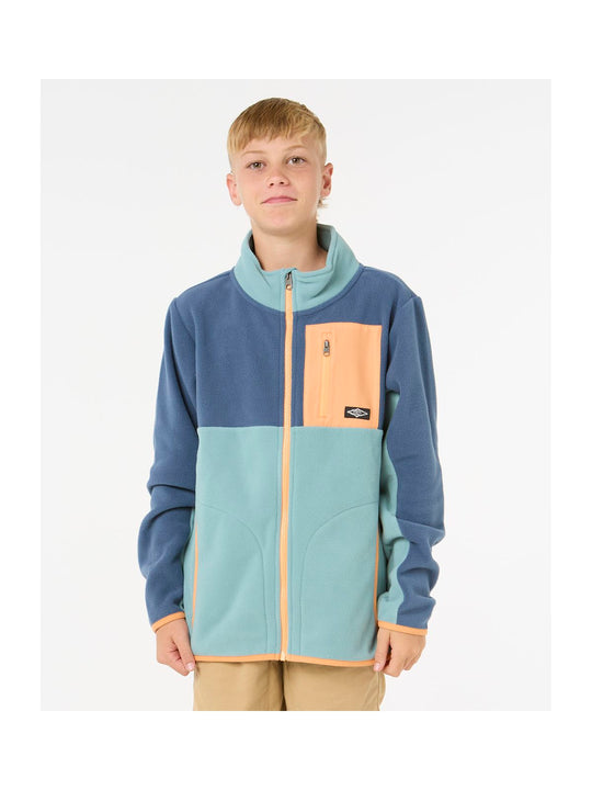 Bluza chłopięca RIP CURL Raw Energy Block Fleece - Boy niebieska
