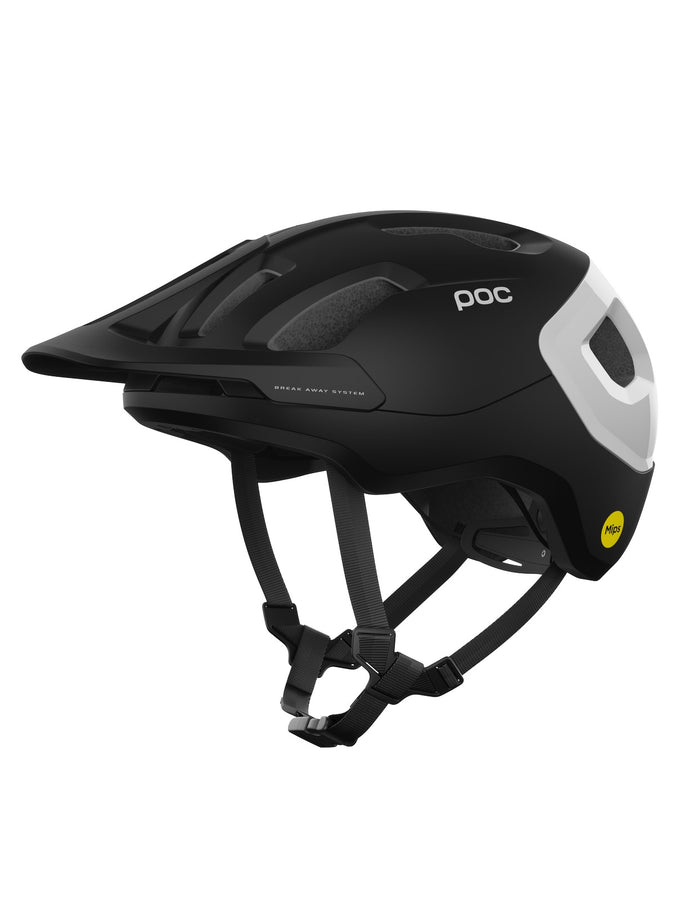 Kask rowerowy POC Axion Race Mips czarno biały