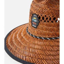 Kapelusz RIP CURL Logo Straw Hat brązowy

