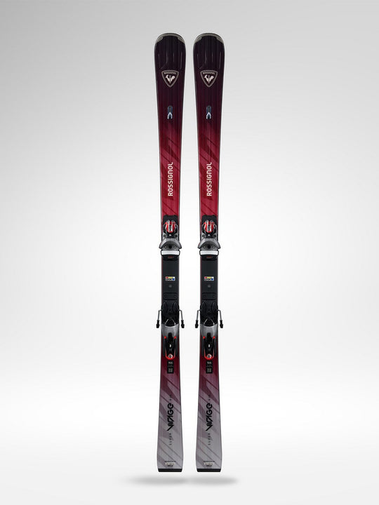 Narty ROSSIGNOL Super Virage Ix Ltd R22 + wiązania LOOK Spx14 Rockerace Gw Silver Red

