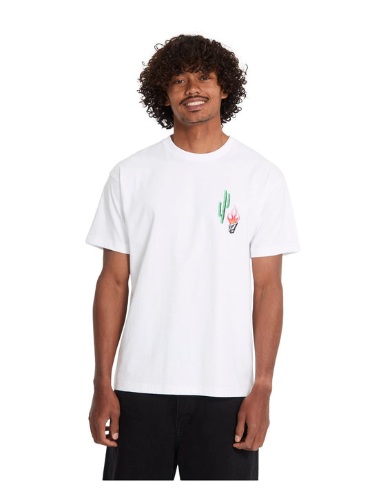 Koszulka męska VOLCOM Fa Mickey Mason 2 Sst biały
