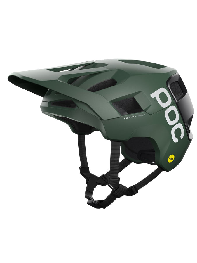 Kask rowerowy POC KORTAL RACE MIPS - zielono czarny