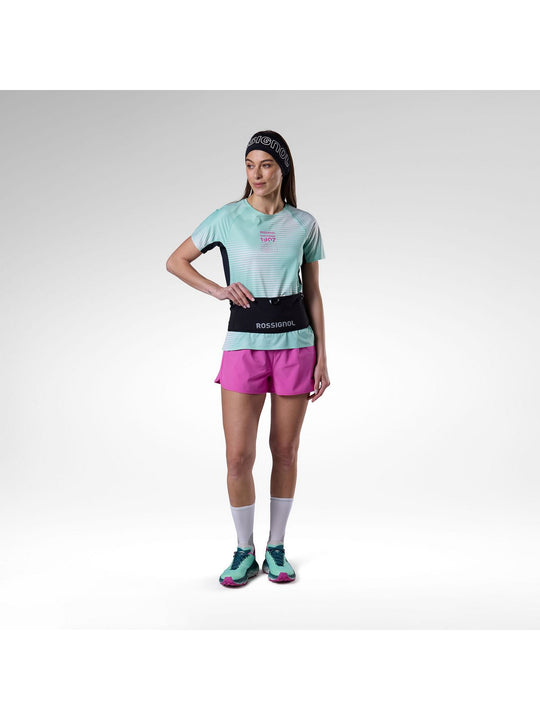 Szorty damskie ROSSIGNOL W Sidelhorn Short 3' różowe

