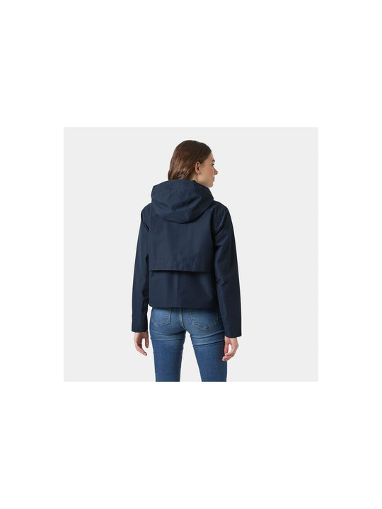 Kurtka damska HELLY HANSEN W Avenue Short Trench granatowa
