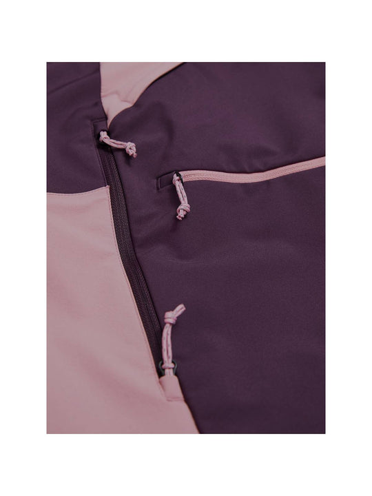 Spodnie damskie Peak Performance W Ascent Softshell Pants fioletowy - narciarskie - Adventure Sports
