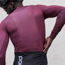 Koszulka rowerowa POC M’S ESSENTIAL ROAD LS - czerwony - Adventure Sports
