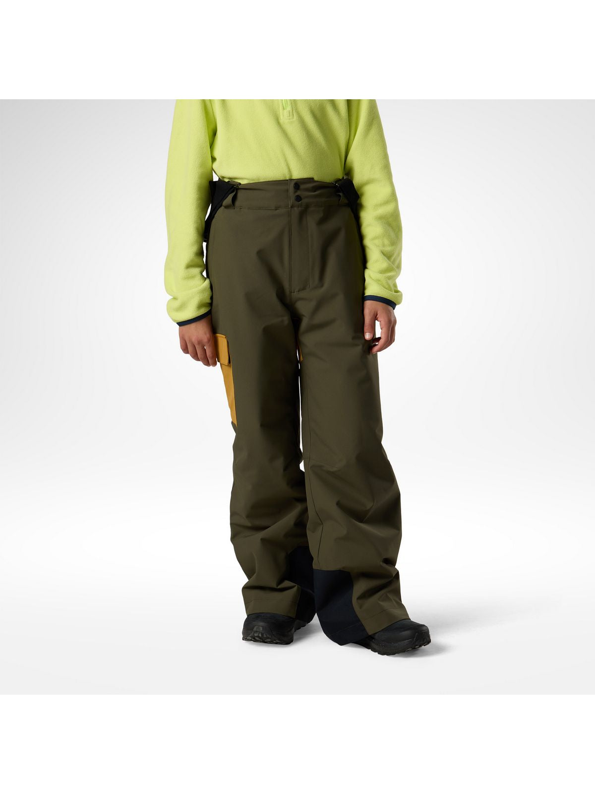 Spodnie narciarskie juniorskie ROSSIGNOL Jr Outerlimits Insulated Pant zielone