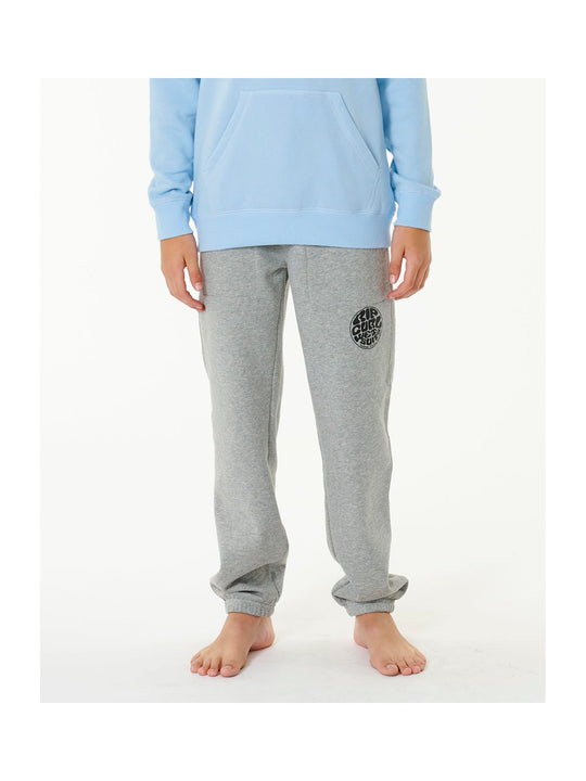Spodnie dresowe chłopięce RIP CURL Icons Of Surf Trackpant Boy szary
