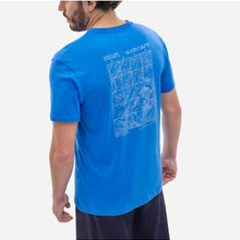 Koszulka MILLET CDG CHAMONIX MAP TS SS M niebieski
