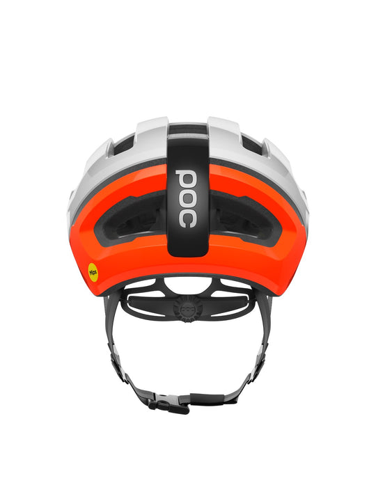 Kask rowerowy POC Omne Air MIPS biało pomarańczowy

