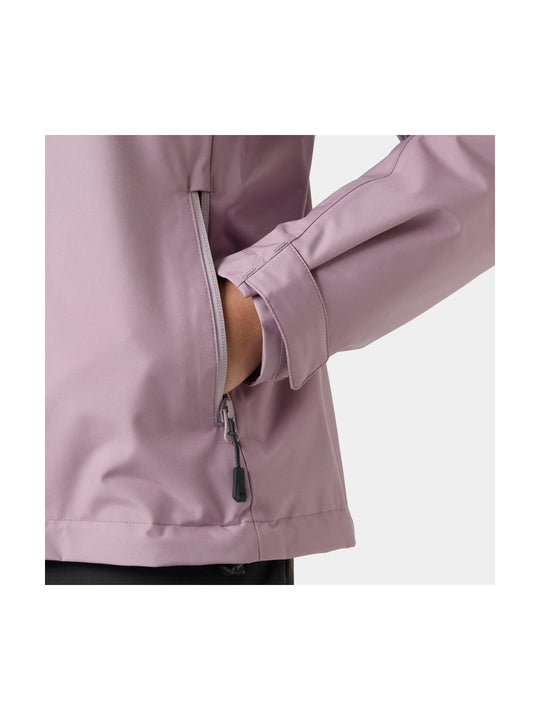 Kurtka żeglarska damska HELLY HANSEN W Crew Hooded Midl Jacket 2.0 różowa
