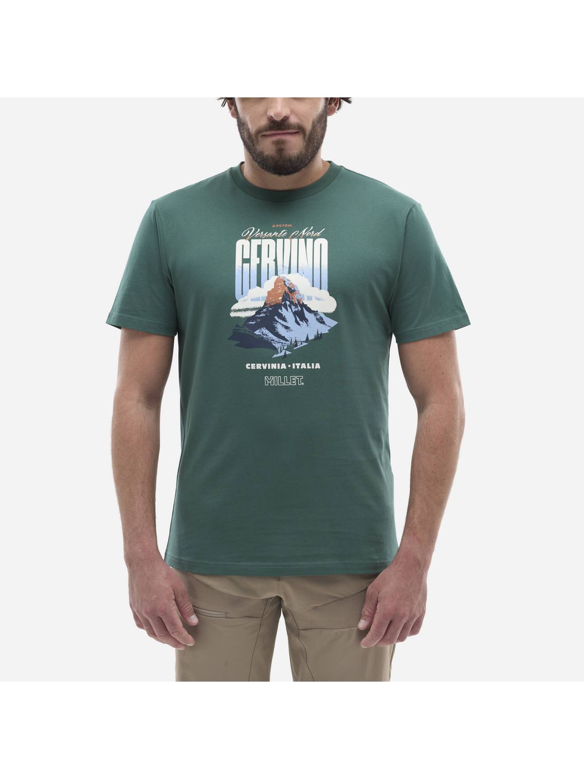 Koszulka MILLET CIMAISUMMIT TS SS M zielony - Adventure Sports