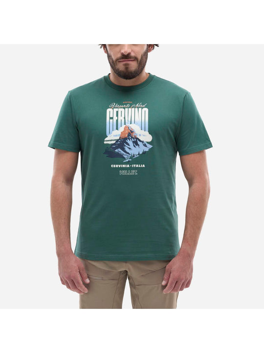 Koszulka MILLET CIMAISUMMIT TS SS M zielony - Adventure Sports
