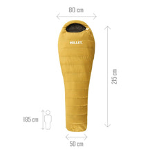 Śpiwór MILLET LIGHT DOWN 10 żółty
