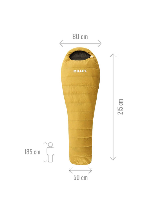 Śpiwór MILLET LIGHT DOWN 10 żółty
