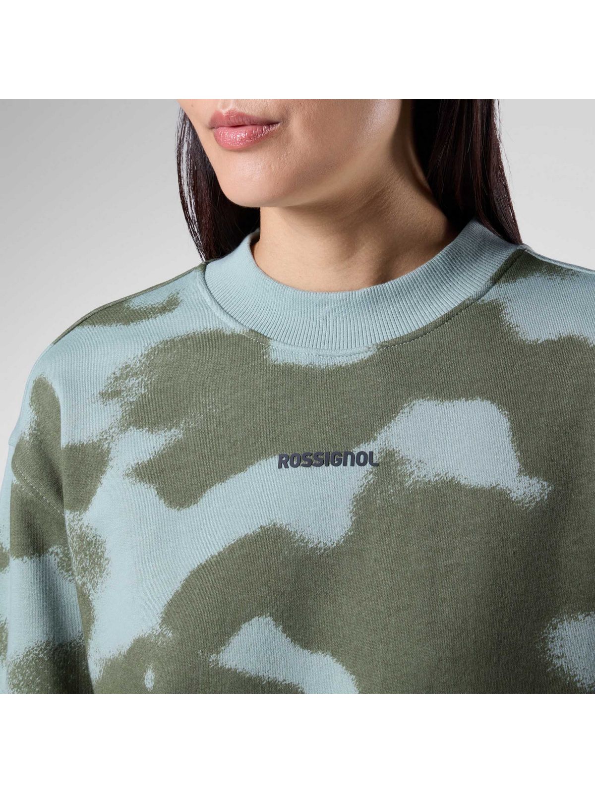 Bluza damska ROSSIGNOL W Logo Cn zielona
