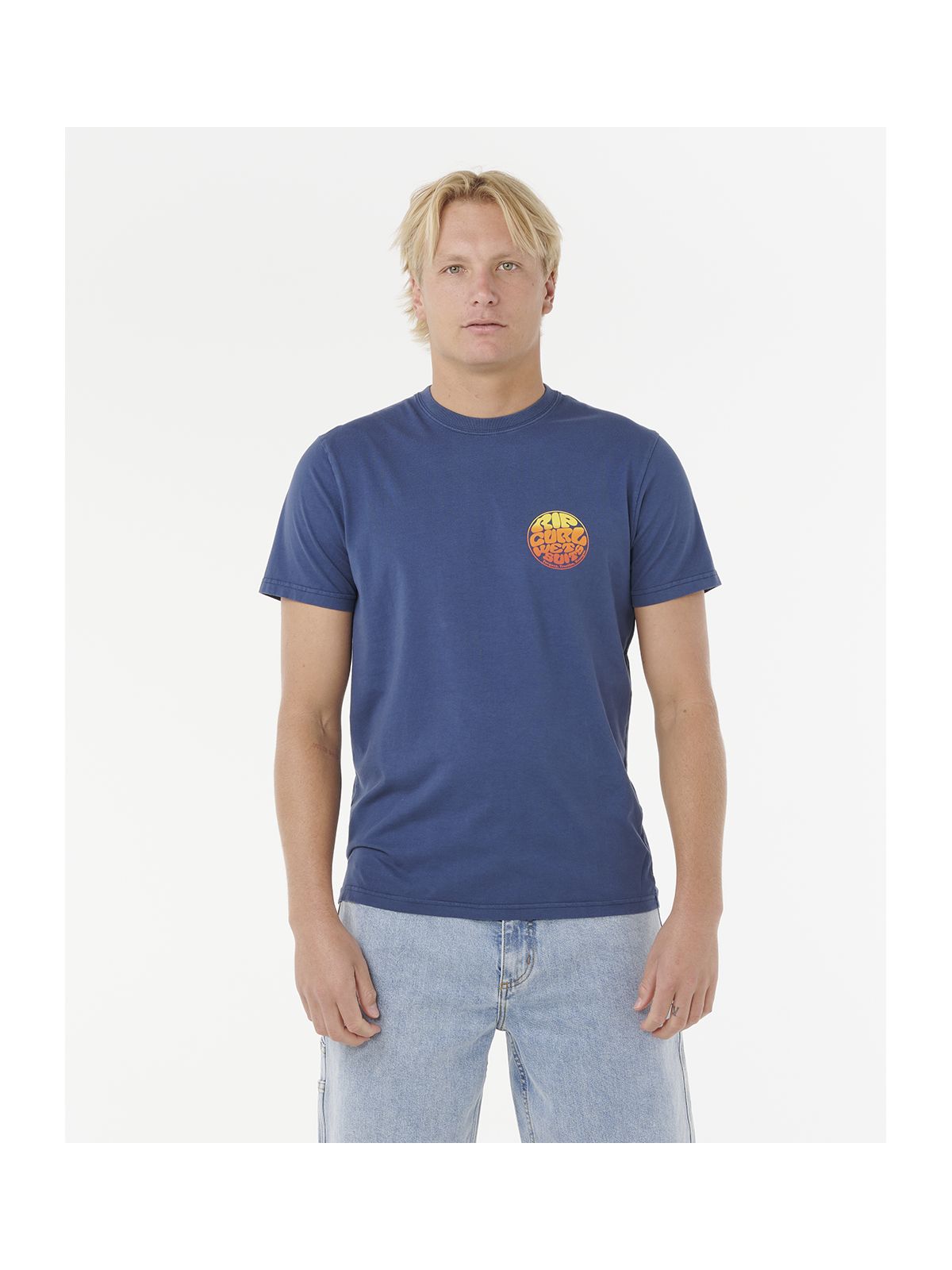 Koszulka RIP CURL WETTIE PASSAGE ICON TEE granatowa