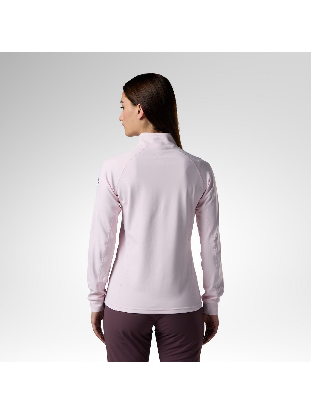 Bluza damska ROSSIGNOL W Mid Layer Stretch Jkt różowa