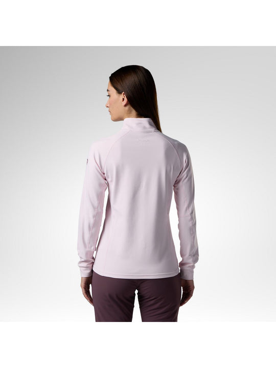 Bluza damska ROSSIGNOL W Mid Layer Stretch Jkt różowa
