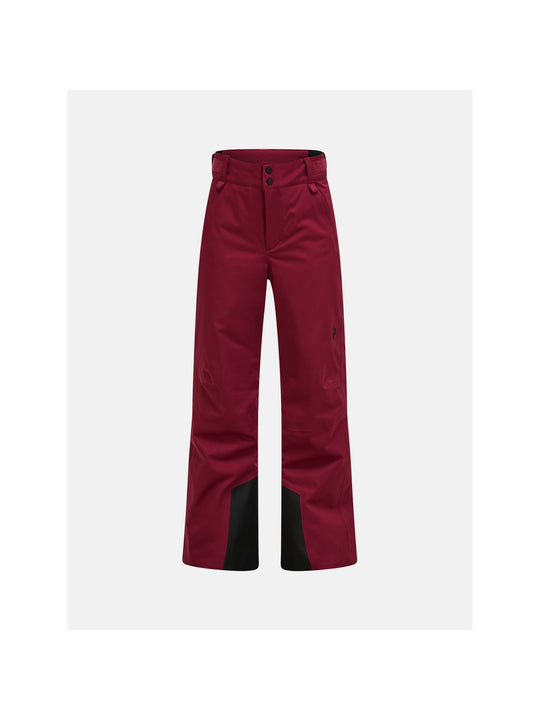 Spodnie PEAK PERFORMANCE JR Anima Insulated Pants bordowy
