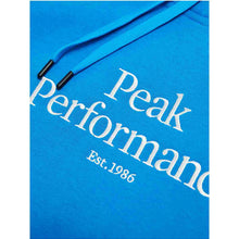 Bluza PEAK PERFORMANCE Original Hood Men niebieski - Adventure Sports
