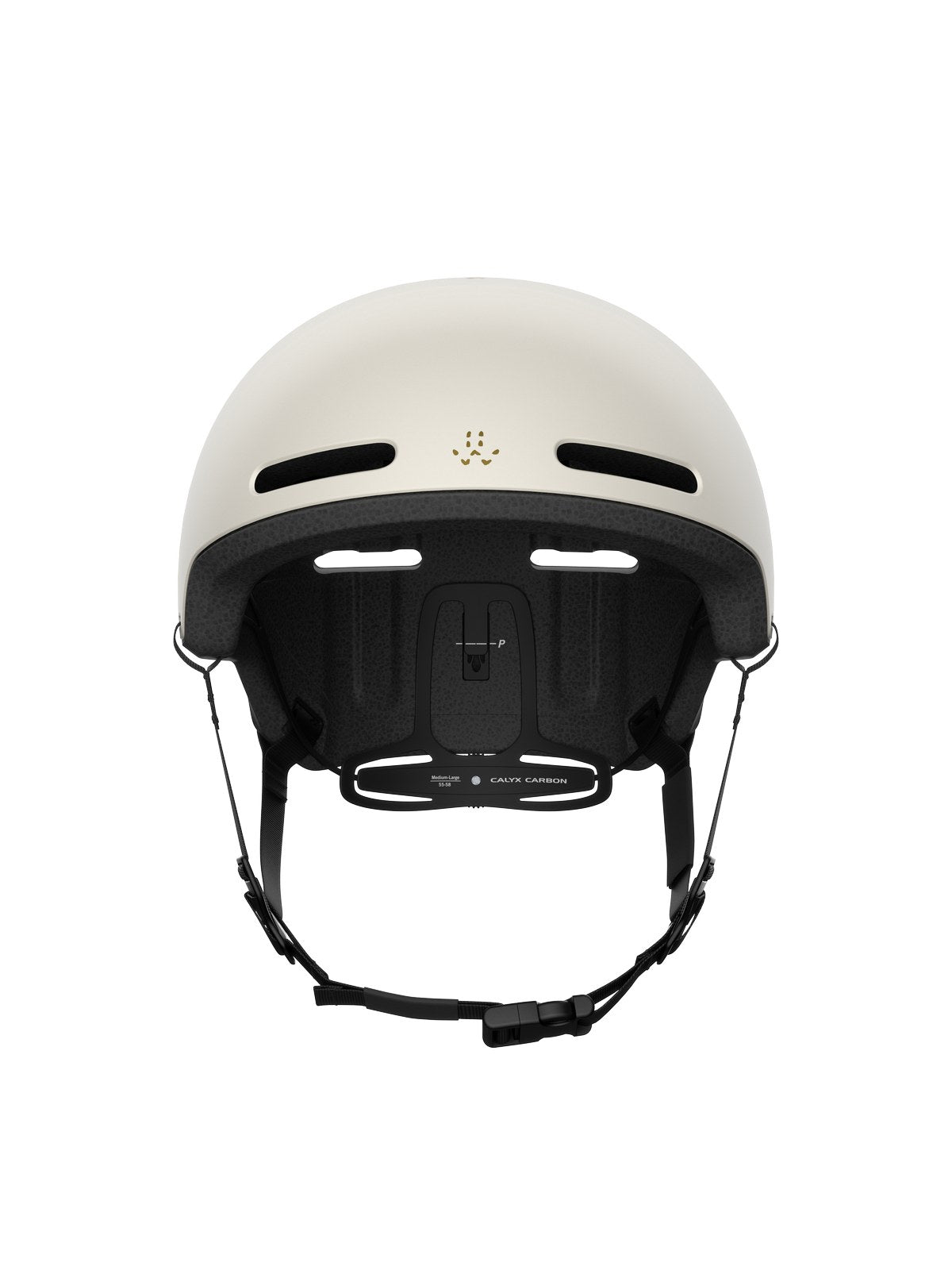 Kask narciarski POC Calyx Carbon Hedvig Wessel Ed. Piggtind biały