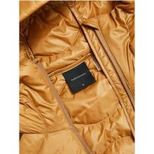 Kurtka PEAK PERFORMANCE Helium Down Hybrid Hood Men brązowy
