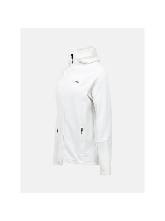 Bluza z kapturem męska PEAK PERFORMANCE 40Y Rider Zip Hood biała
