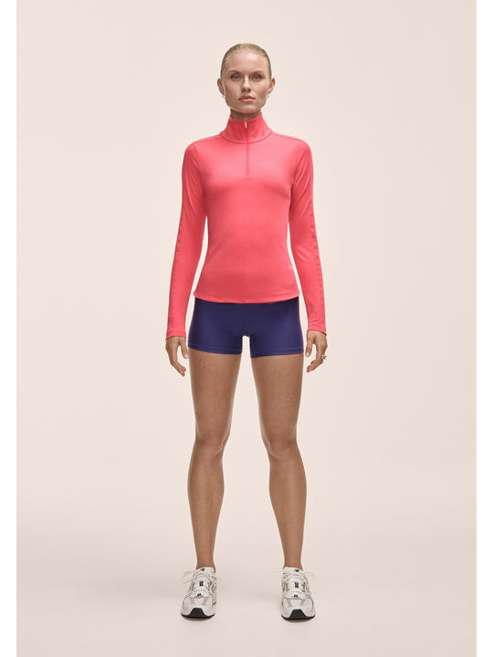 Legginsy damskie Ultra High Waist Hot Pant fioletowy
