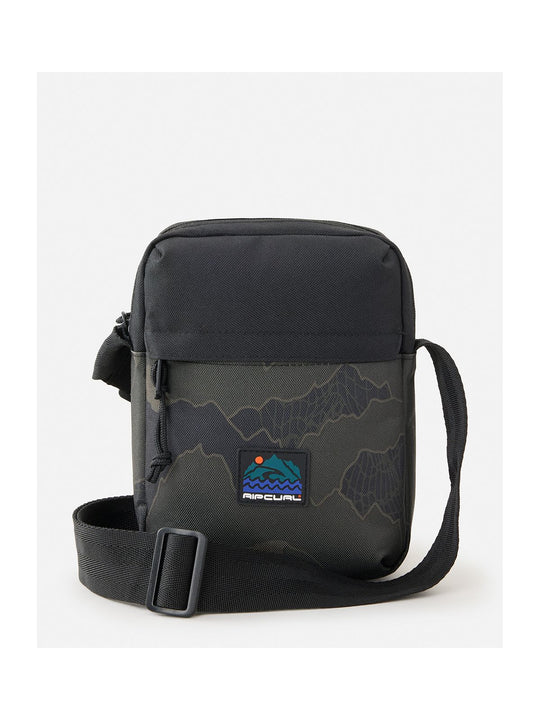 Saszetka RIP CURL NO IDEA POUCH SEARCH CAMO czarna
