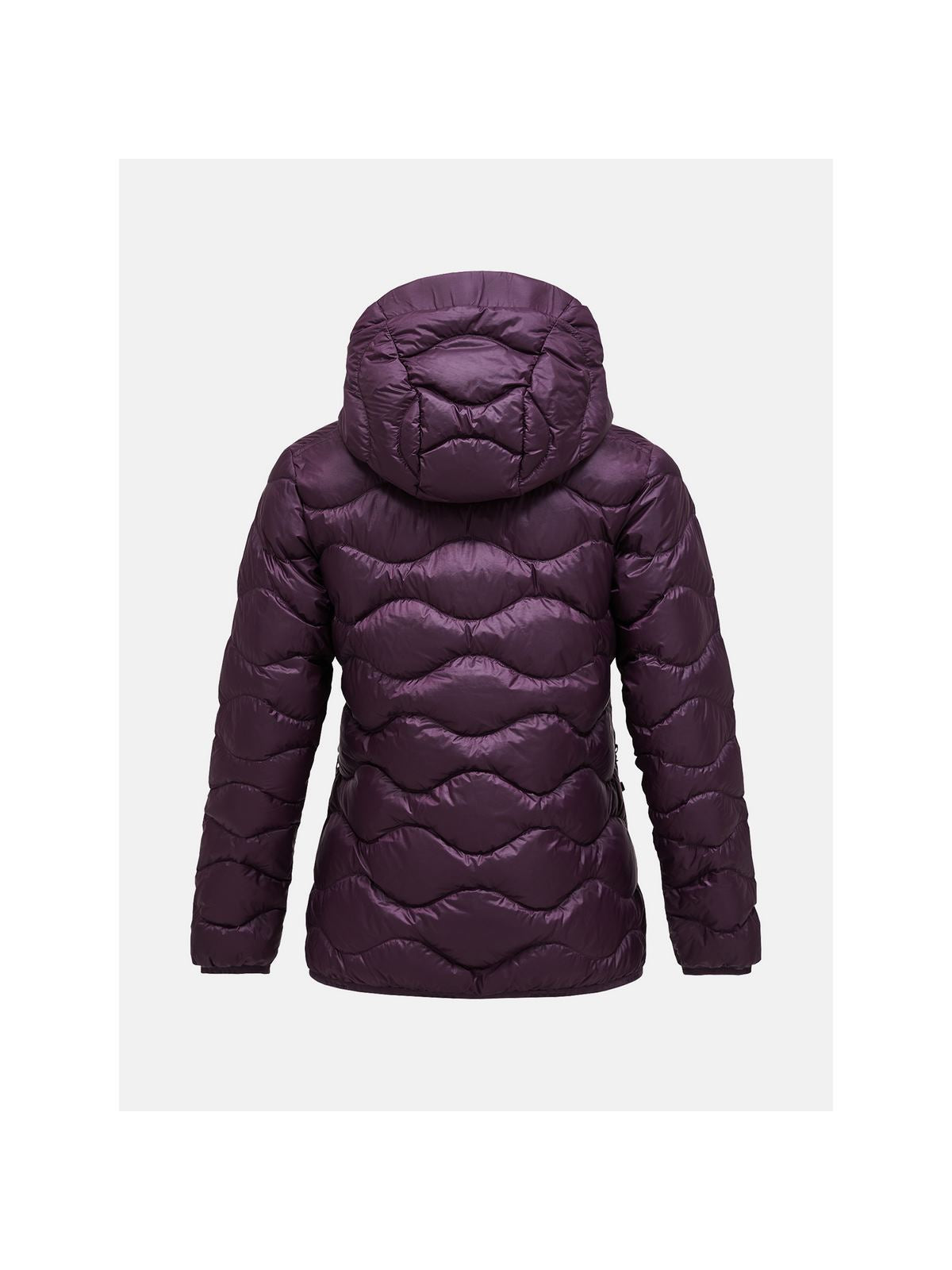 Damska kurtka puchowa Peak Performance W Helium Down Hood Jacket fioletowy