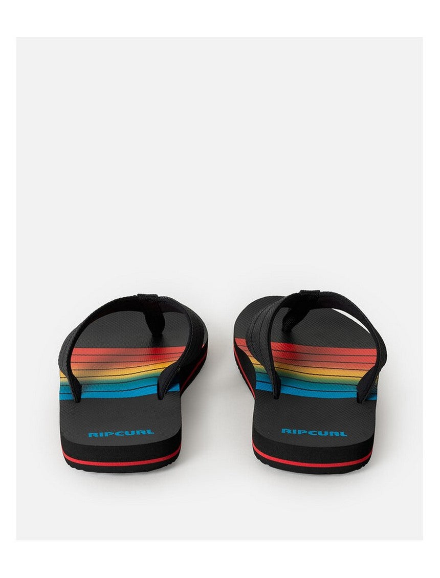 Japonki plażowe RIP CURL Ripper Bloom Open Toe czerwone